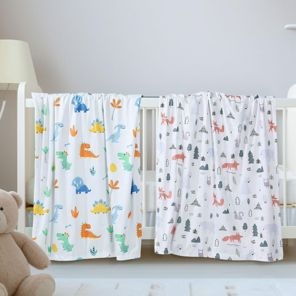 Tiamon easy-care baby blanket ready for cold wash and tumble dry