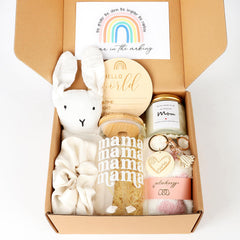 TIAN DIAN New Mom Gifts Box with Mama glass cup for daily hydration and celebration.