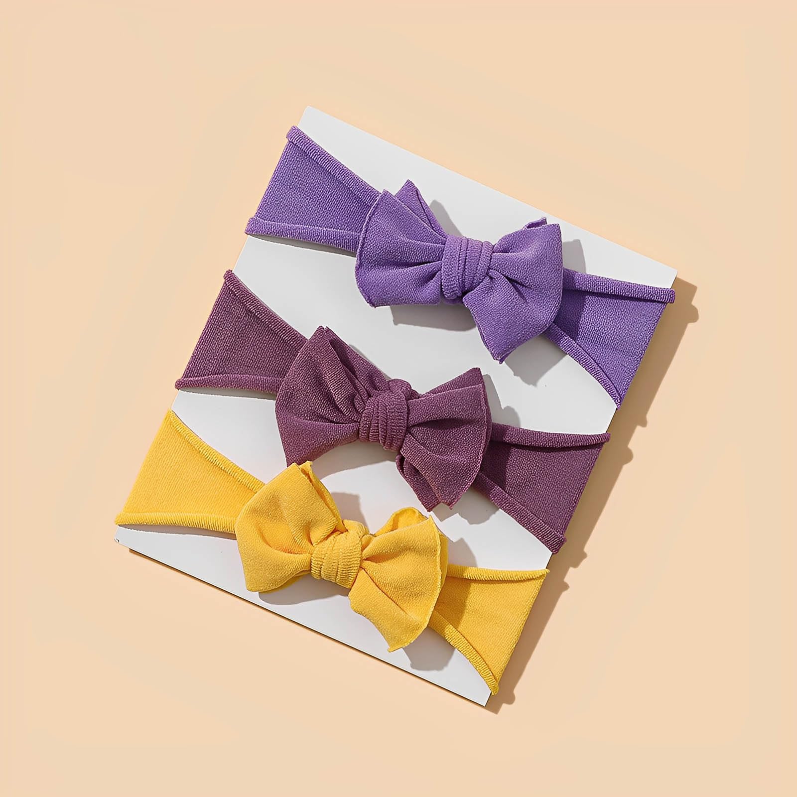 Tianhoudeger baby hairband comforts sensitive skin with soft, non-irritant nylon