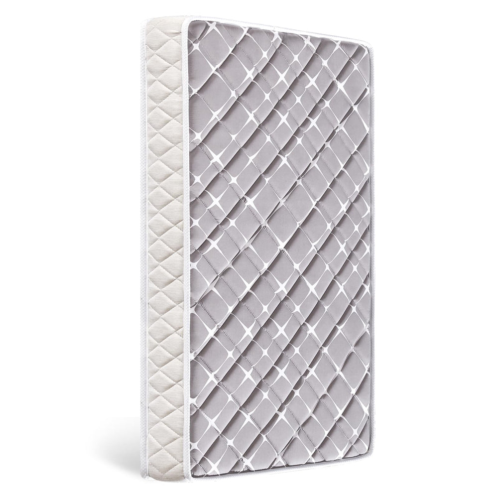 Tiankehan premium dual-sided crib mattress front view highlighting firm infant support.