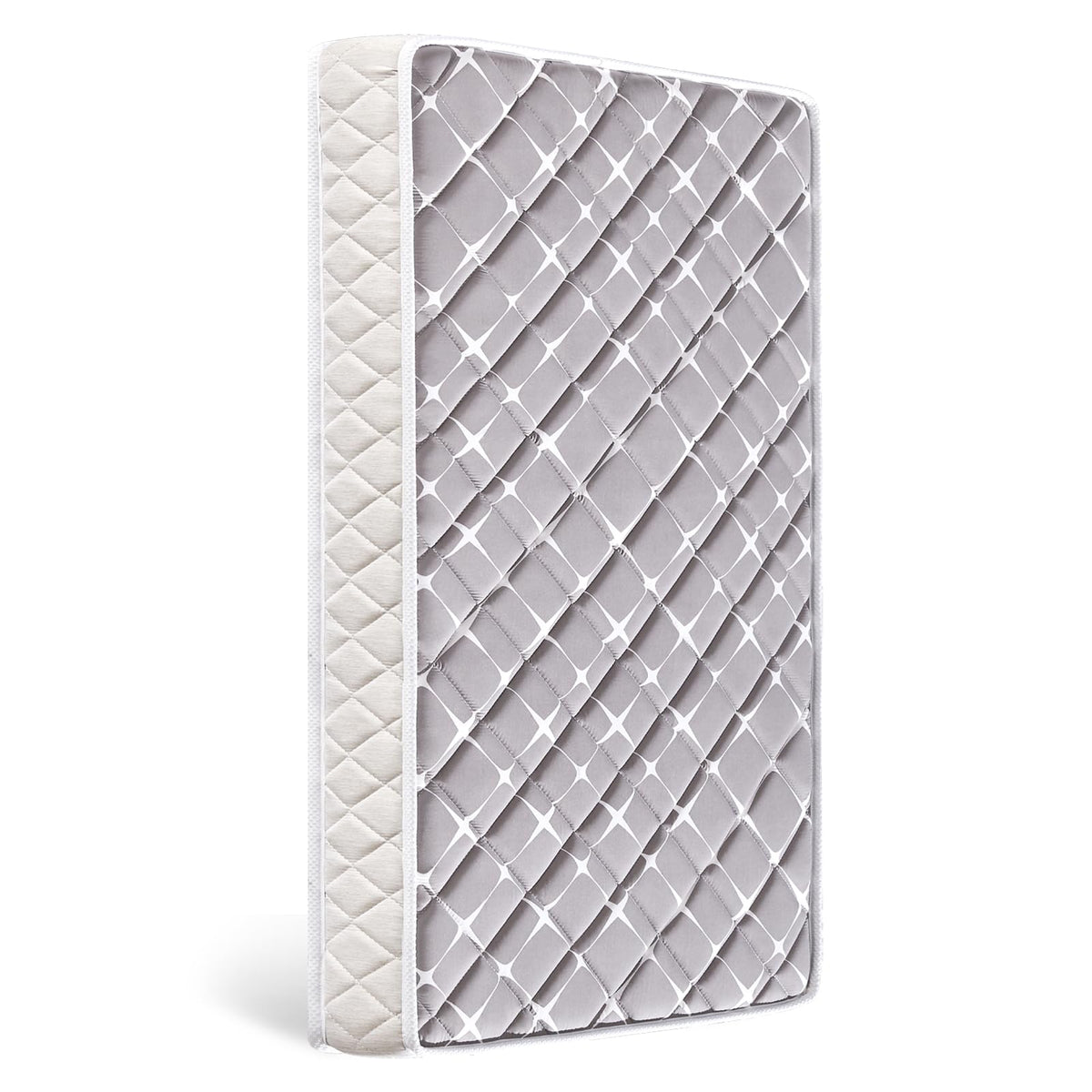 Tiankehan premium dual-sided crib mattress front view highlighting firm infant support.