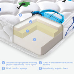 Tiankehan foam texture close-up emphasizes durable medium-firm feel