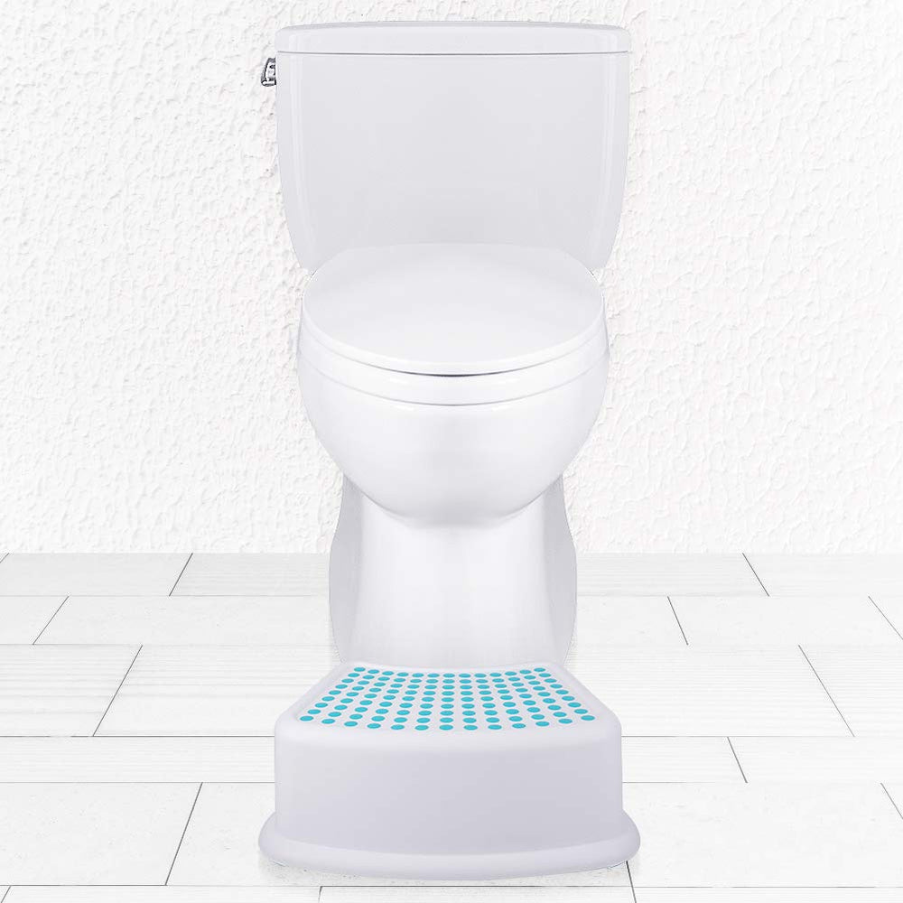 Tiawudi step stool blue safe material and rounded edges.