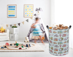 TIBAOLOVER car kids laundry basket inside shows easy access and quick clutter control.