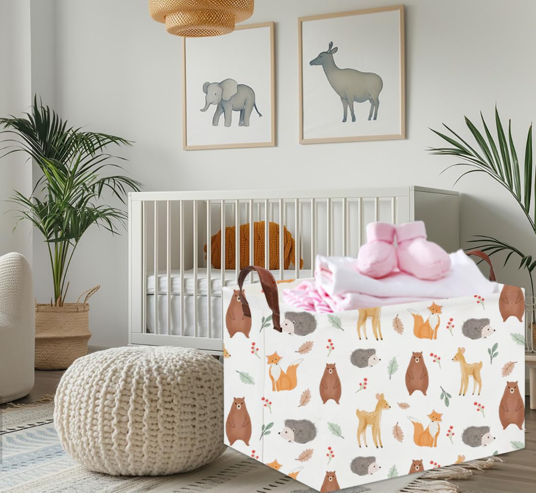 tibaolover collapsible kids basket flat fold design for easy stowing.