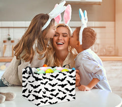 Tibaolover cute bat pattern basket adds playful decor and easy storage