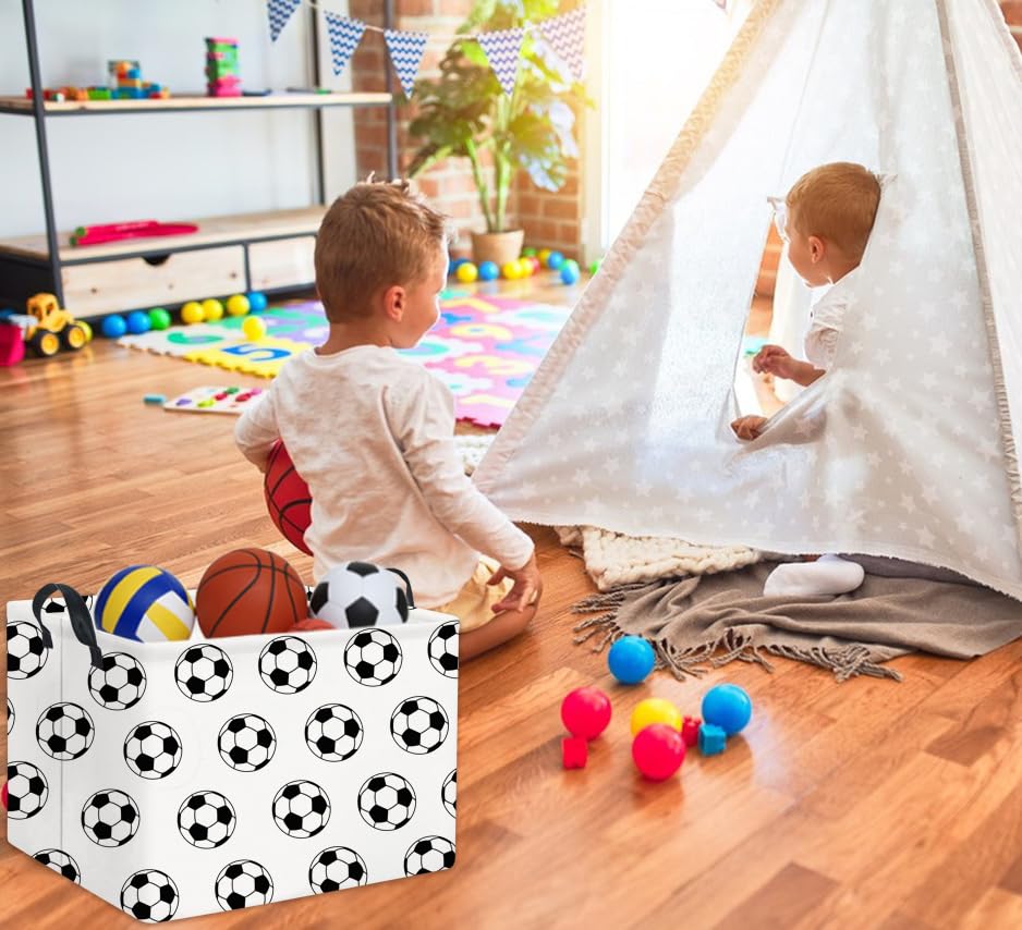 TIBAOLOVER kids storage basket collapsible design saves space when not in use
