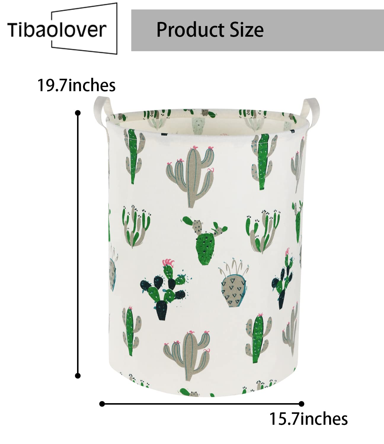 TIBAOLOVER moisture-resistant liner keeps laundry items protected.