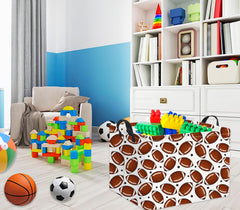 TIBAOLOVER nursery toy storage basket keeps plush toys organized.