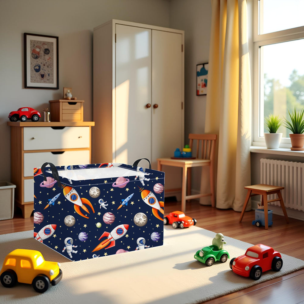 TIBAOLOVER rectangular baby basket keeps clothes organized and reachable.