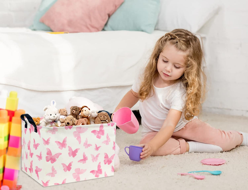 TIBAOLOVER nursery organizer doubles as cheerful decor in kids' room.