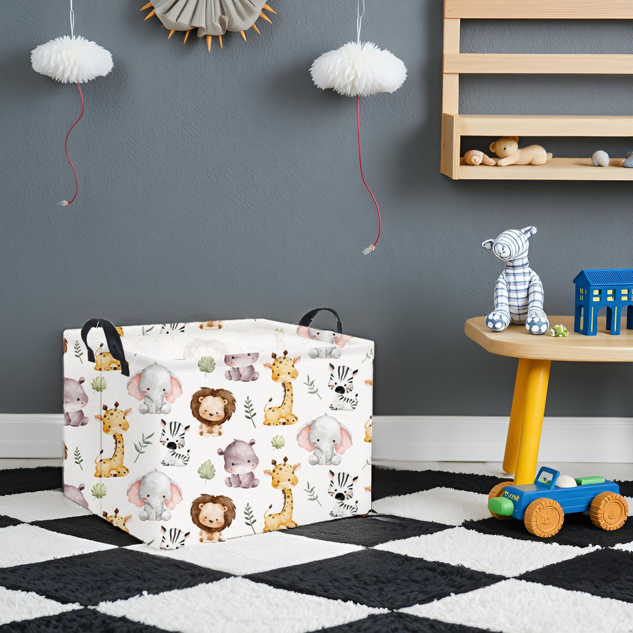 TIBAOLOVER room decor basket in a kid’s space adds playful charm.