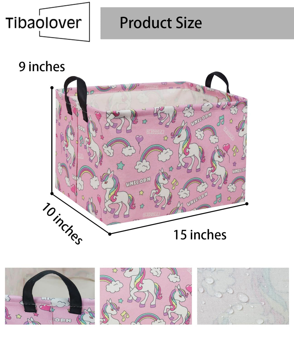 TIBAOLOVER shelf organizer basket pink ideal for towels clothes or toys