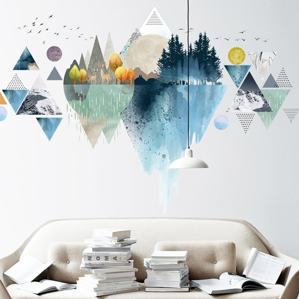 TICAFOU nursery wall art brings playful geometry into kids’ spaces safely.