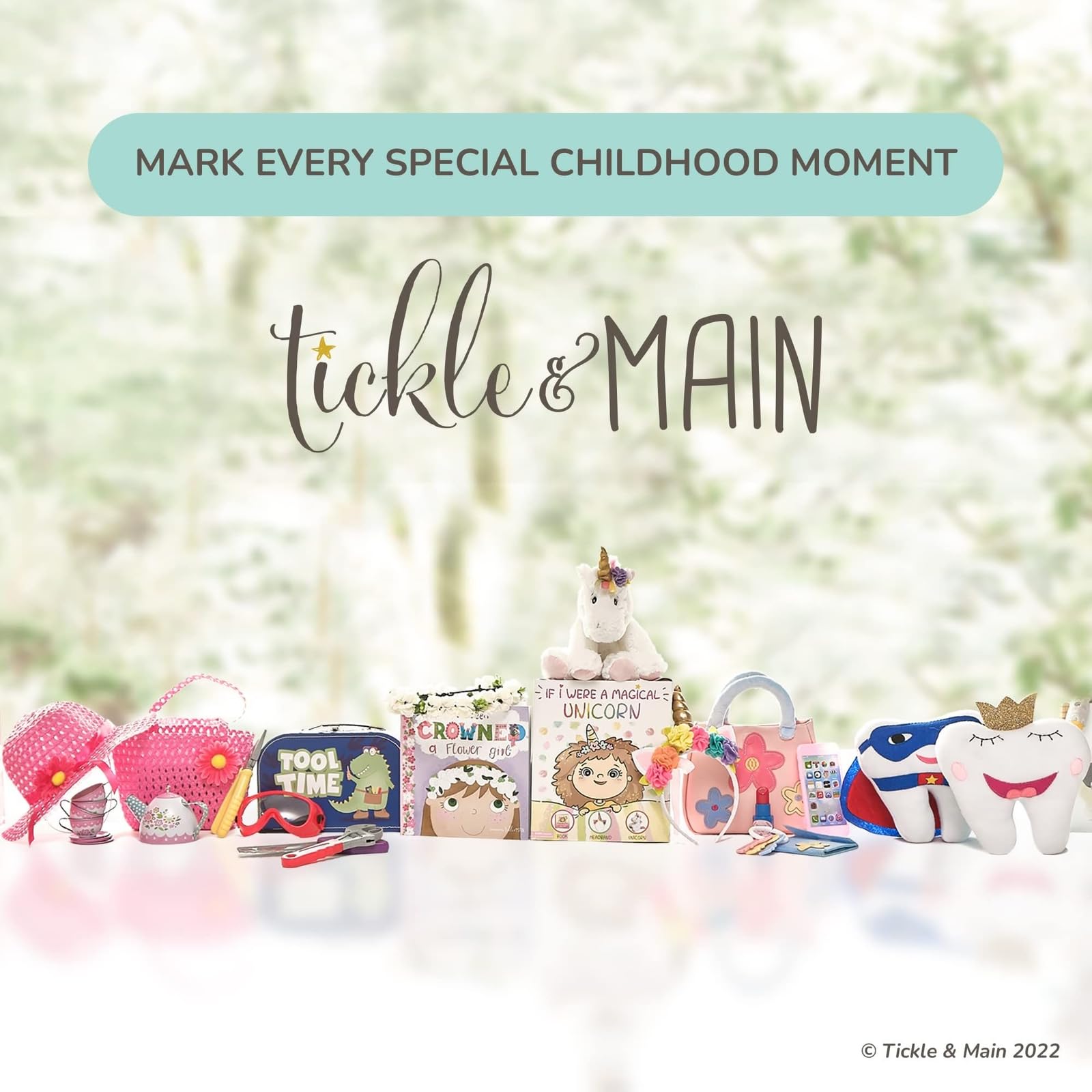 Tickle & Main bath time for babies ages 6-24 months in use