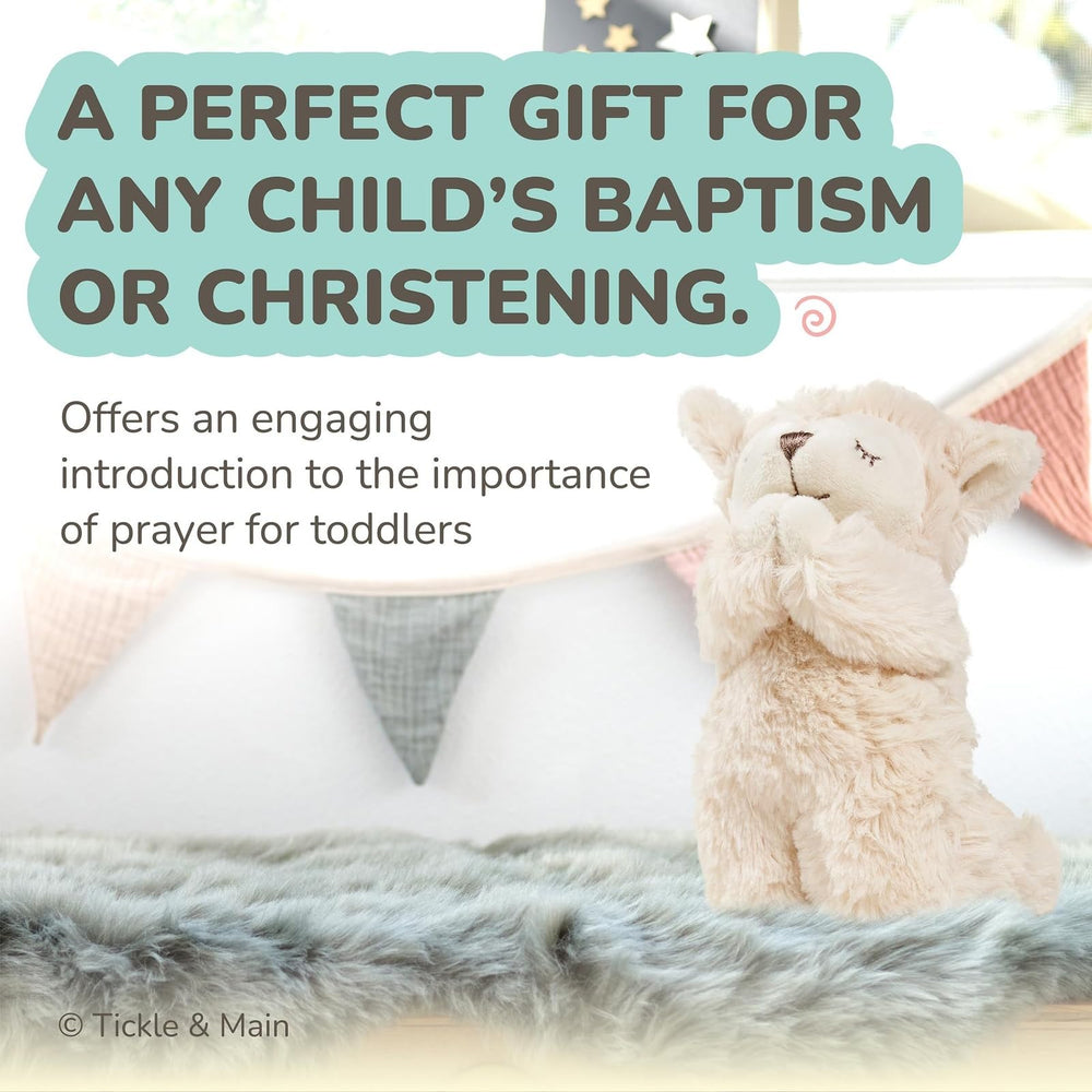 Tickle & Main christening gift for boys and girls closeup emphasizes timeless keepsake value.