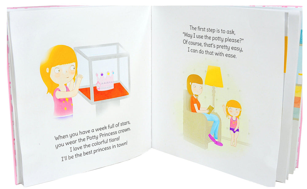 Tickle & Main Potty Princess 3-piece adjustable set demonstrates growing-toddler versatility.