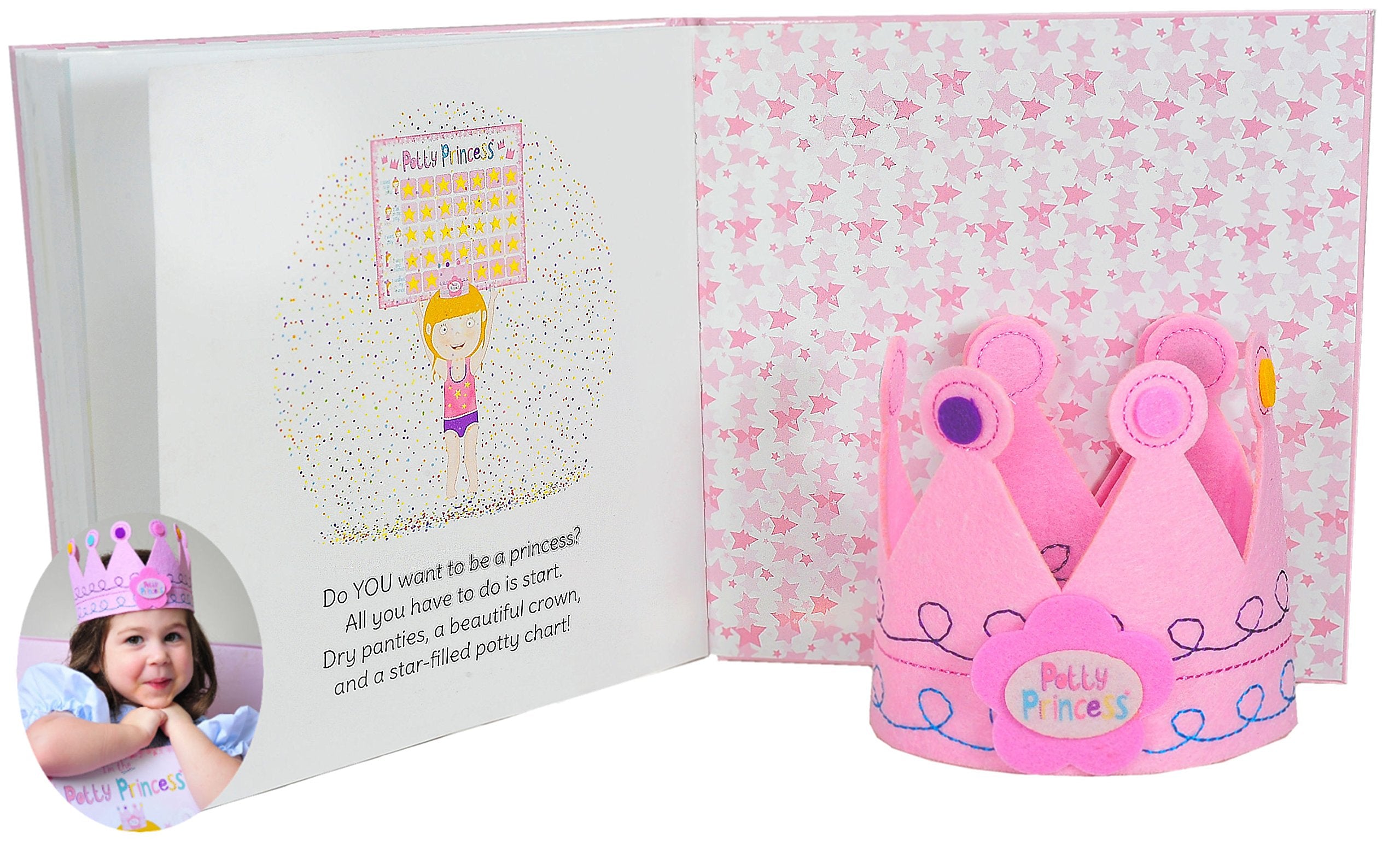 Tickle & Main Potty Princess multicolor packaging showcases gift-ready holiday appeal.
