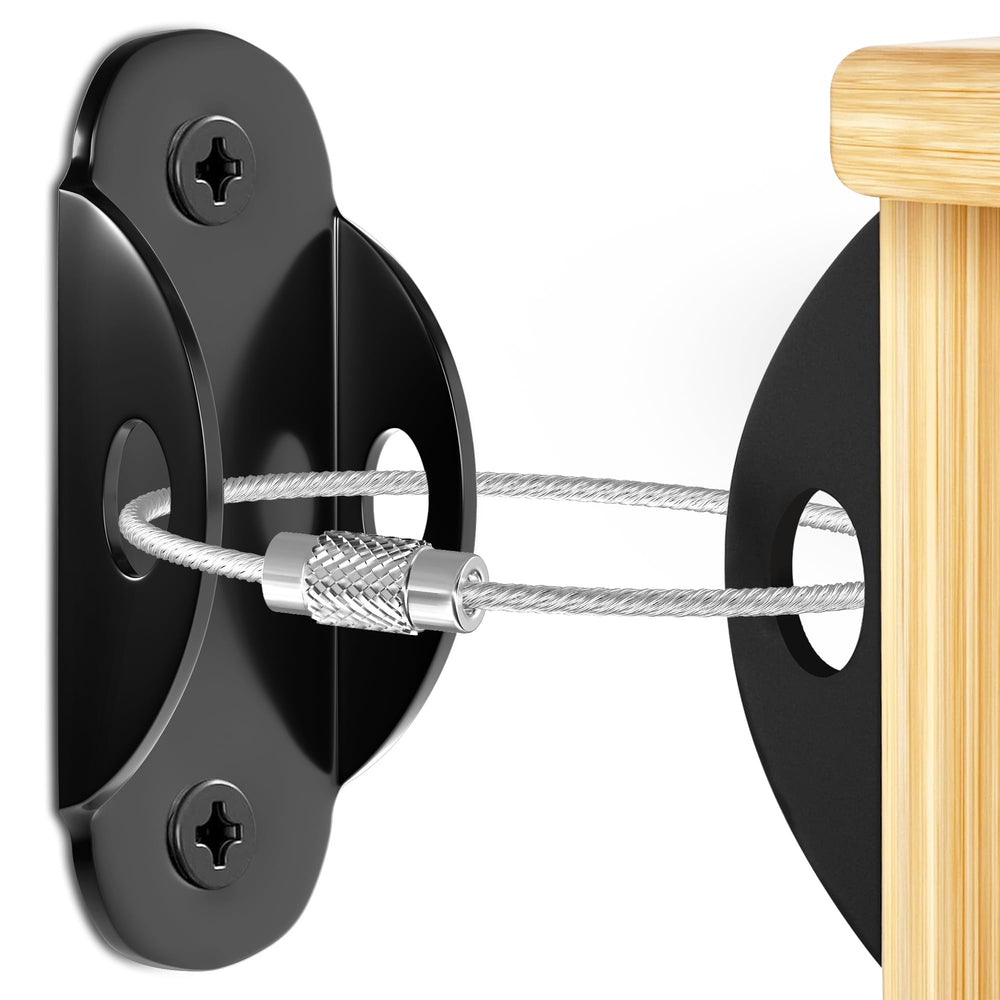 Tickselect packaging of 10-pack anchors for quick baby proofing setup.
