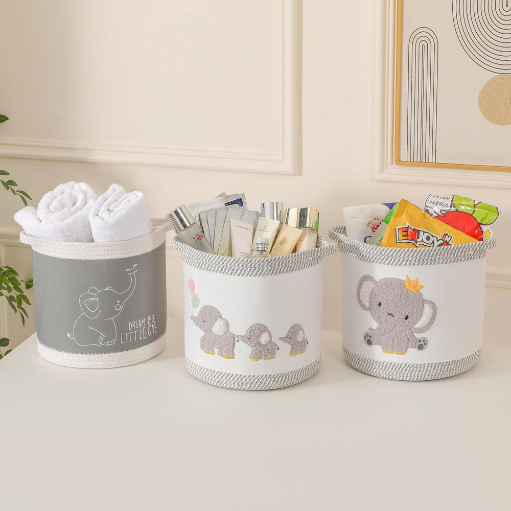 Tidelit cute baby gift basket, perfect for baby showers and nursery decor.