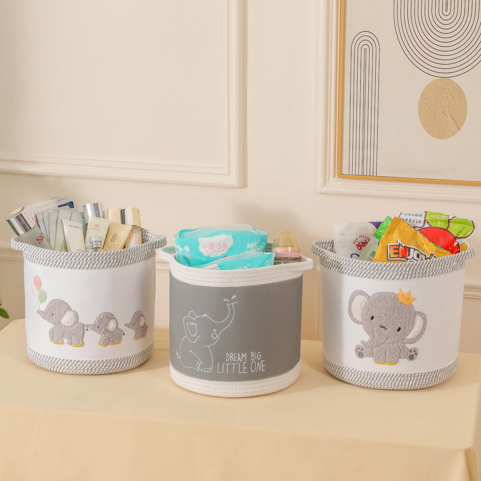 Tidelit gift-ready baby shower basket is ideal for gifting