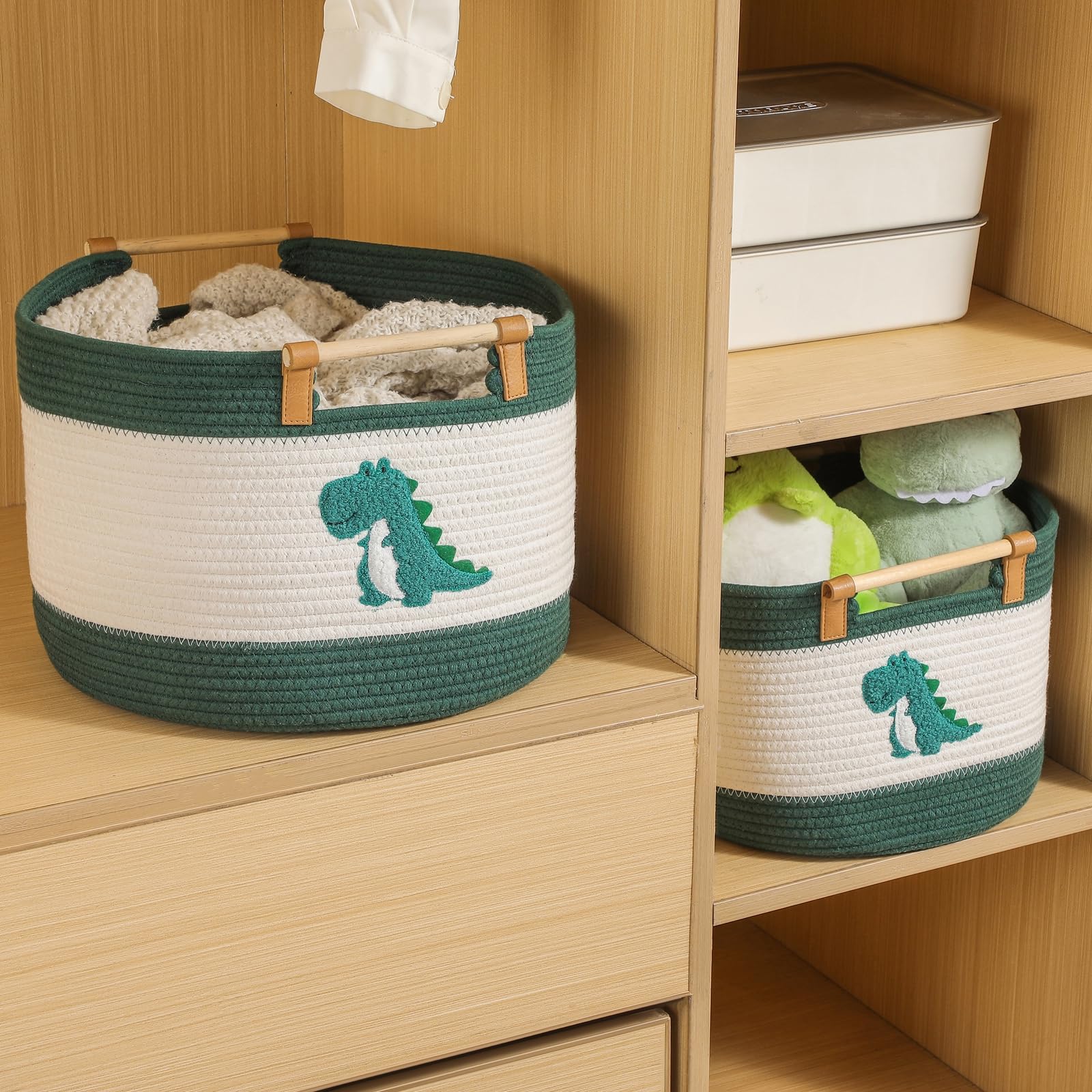 Tidelit laundry hamper doubles as toy and clothing organizer