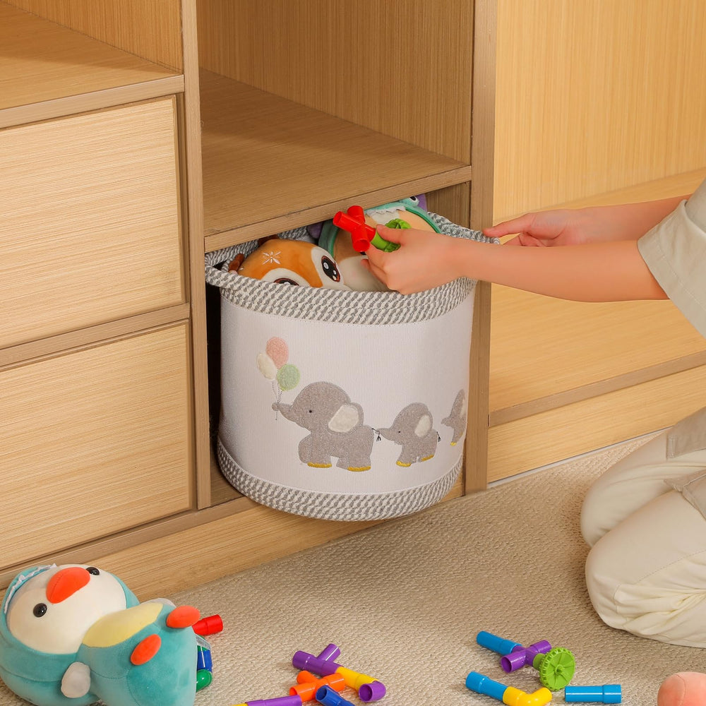 Tidelit shape-retention durable basket maintains neat look when empty