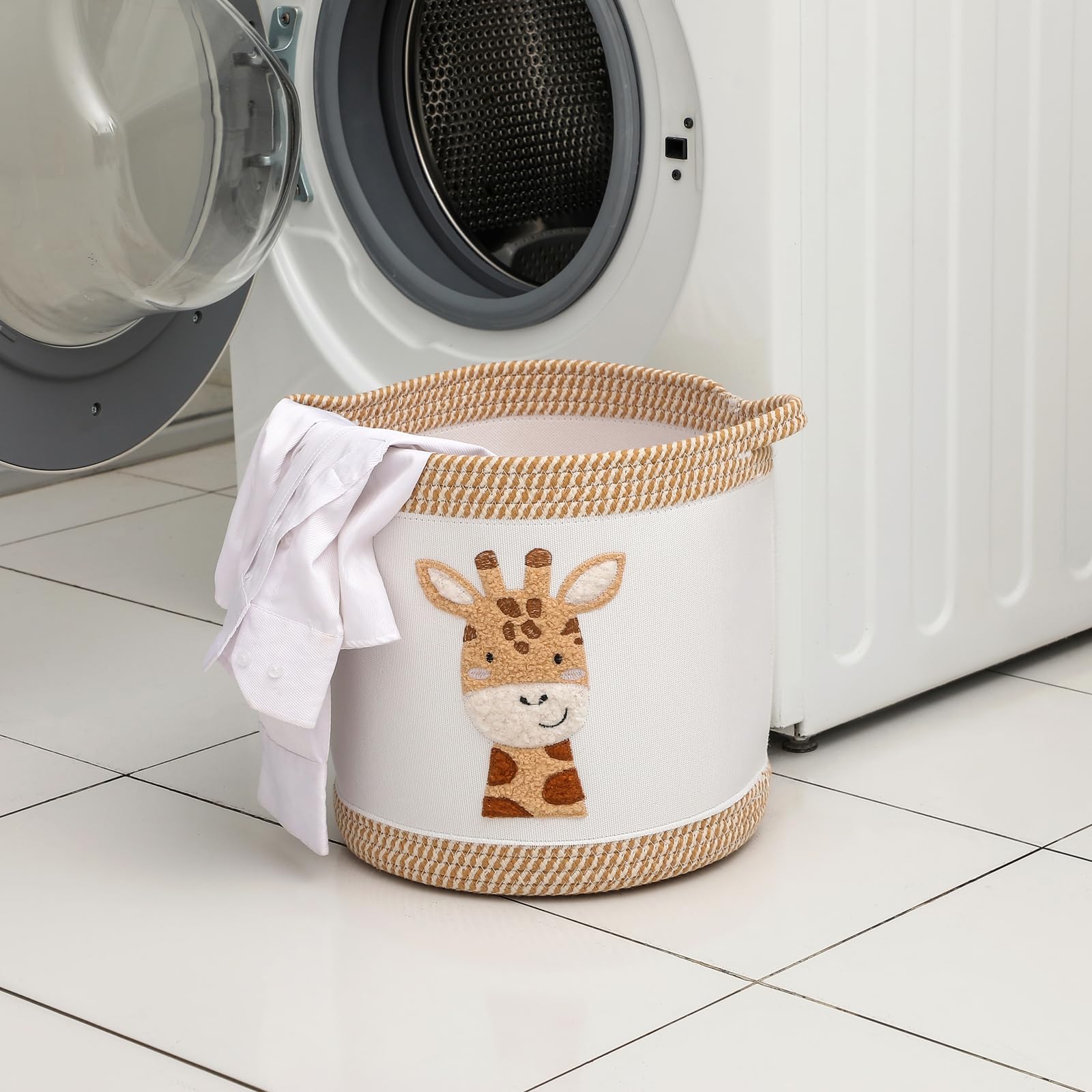 Tidelit toy basket diameter 11.8 inches, compact yet roomy.