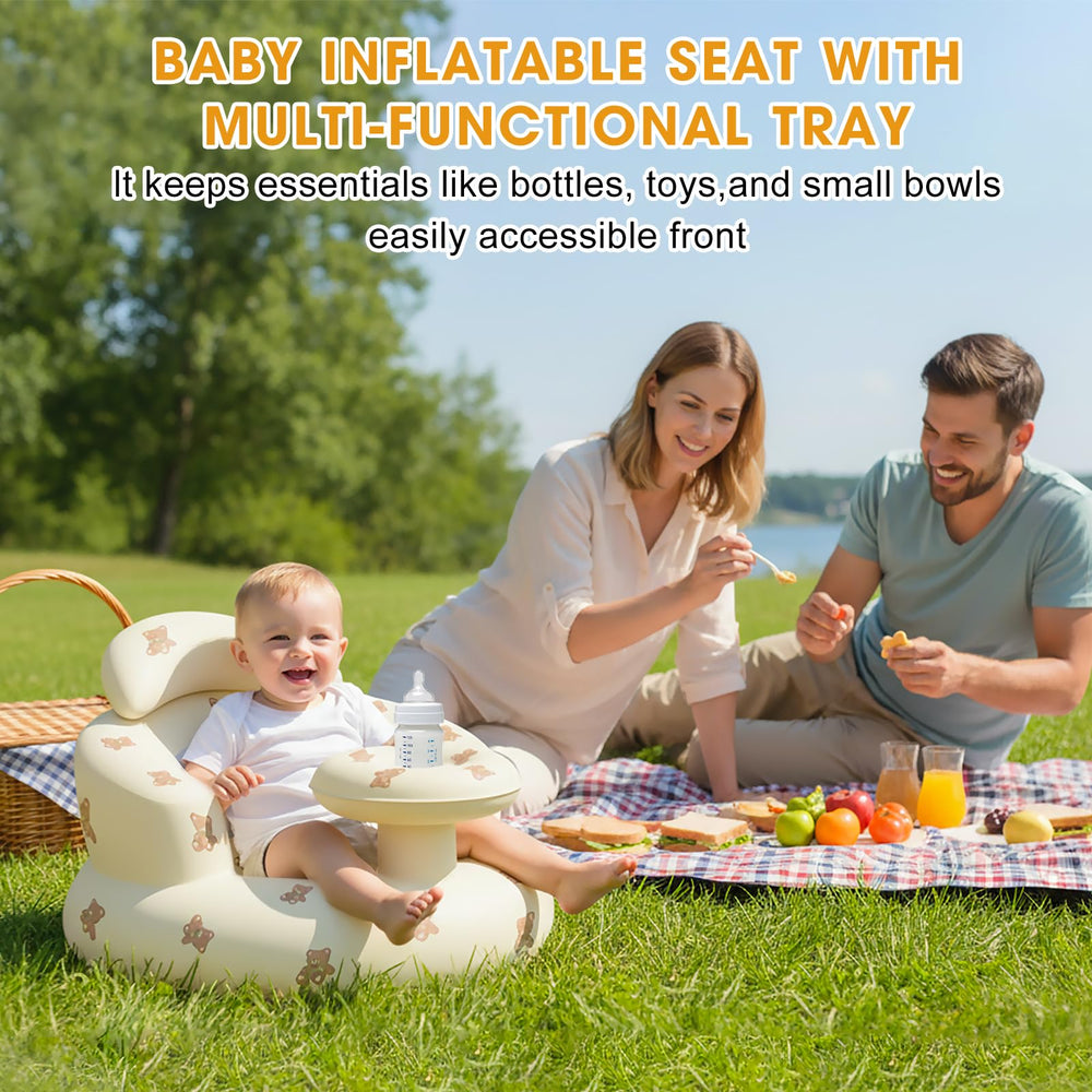 TIDNNS beach-ready seat is travel-friendly for on-the-go use.