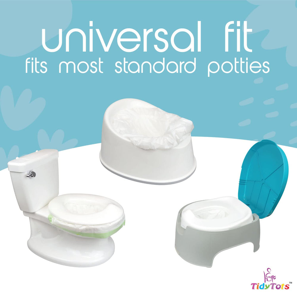 Tidy Tots standard potty-fit liner—universal sizing for most toddler chairs.