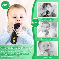 TIEDXIOY bright-button teether stimulates visual interest during chewing
