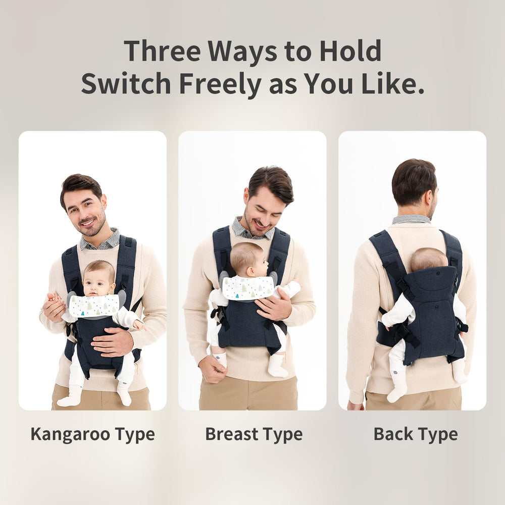 tigerandkitty baby sling adjustment buckle detail highlights easy fit for parents