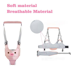 Tiger&Kitty pink pig adjustable strap highlights secure fit during practice sessions