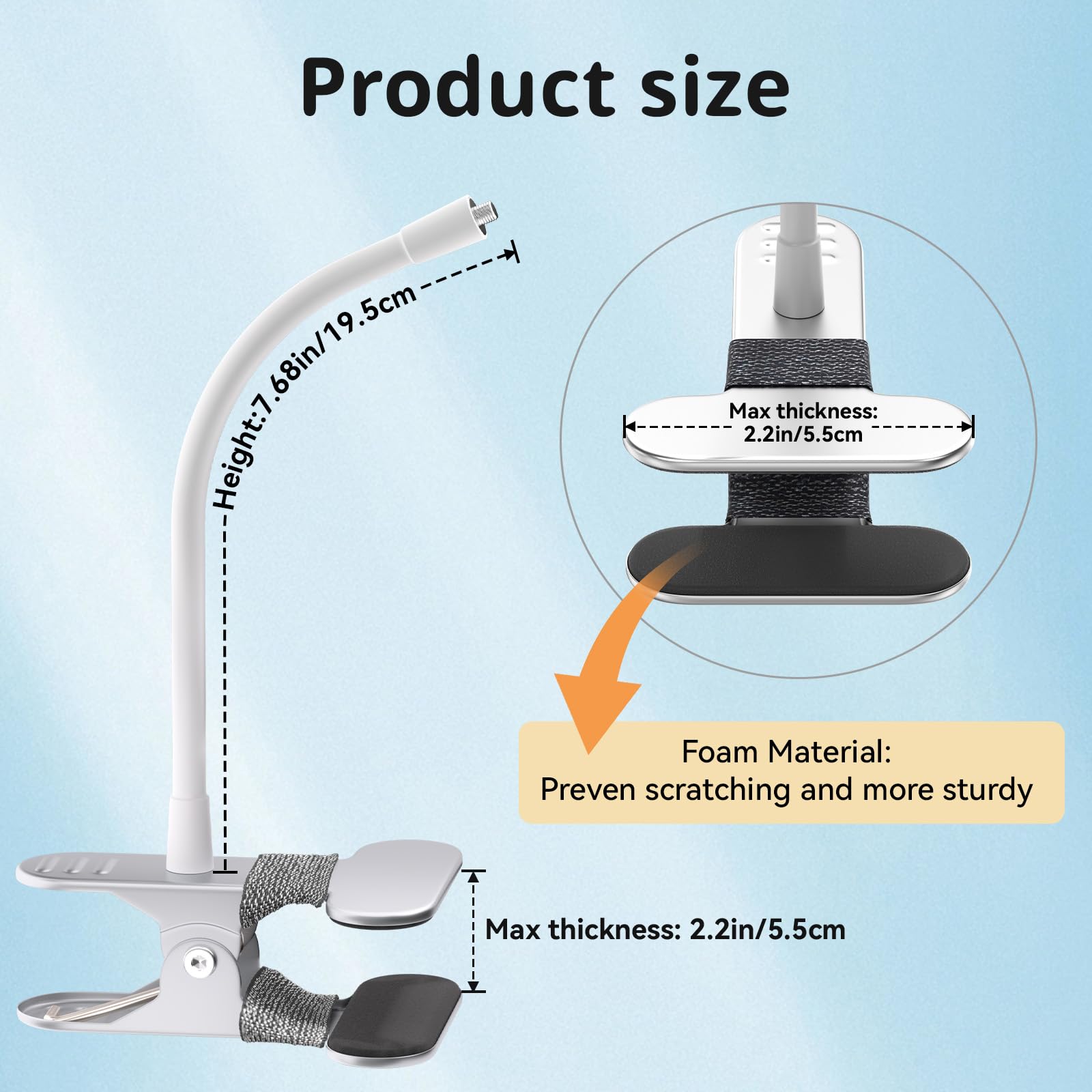 TiHii 360-degree angle adjustment for any direction