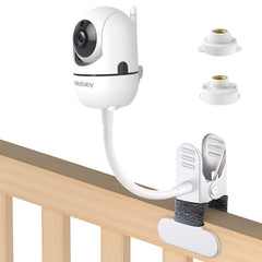 tihii baby monitor mount clip secures to crib rails for wobble-free viewing