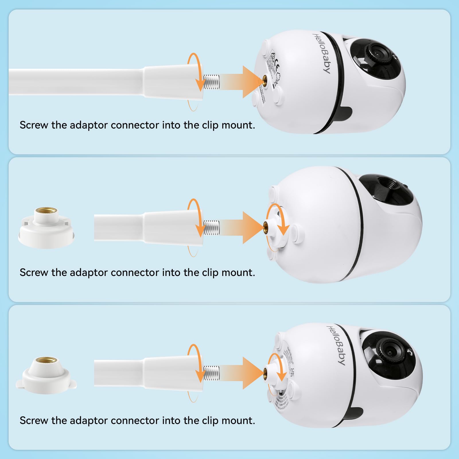 tihii baby monitor mount portable design suits home and travel