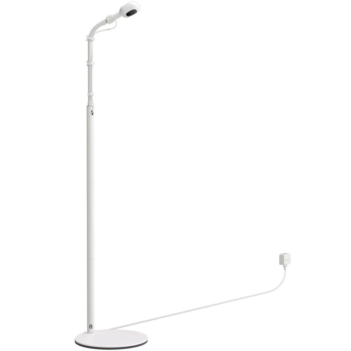 tihii nanit floor stand base enables a stable foundation for reliable monitoring
