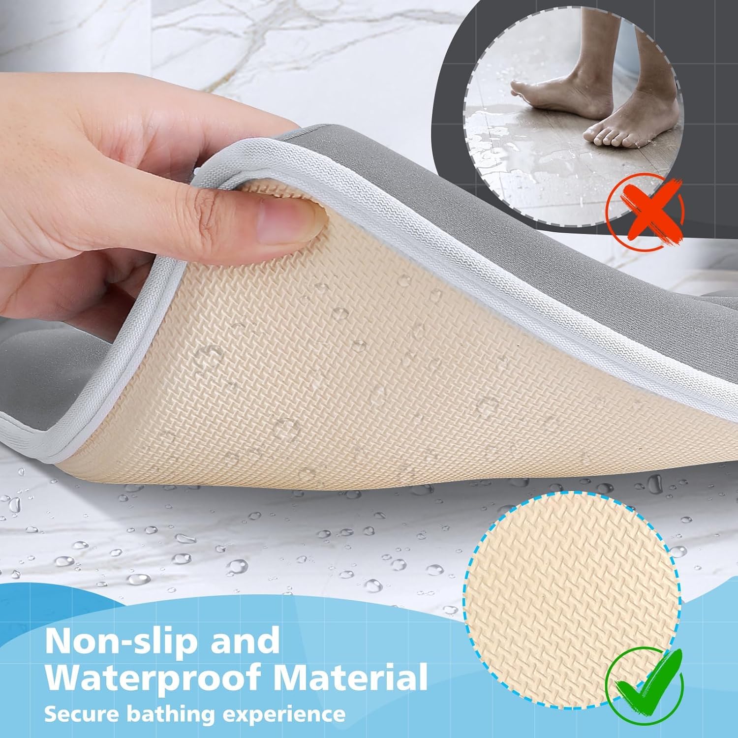 Tiikiy machine-washable fabric for easy deep cleaning after use.