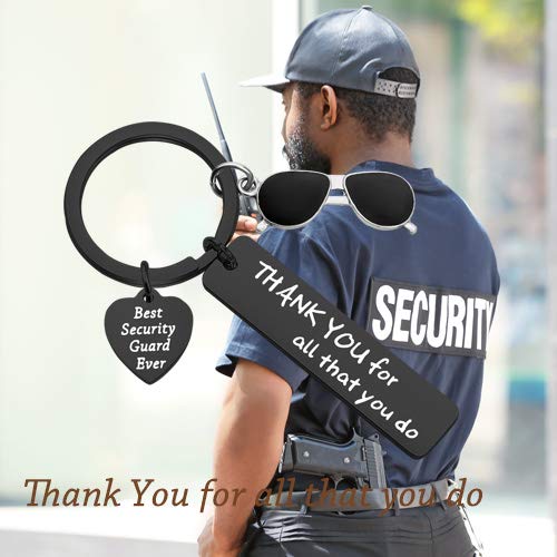 TIIMG Security Guard Keychain packaged in a velvet pouch, ready for gifting.
