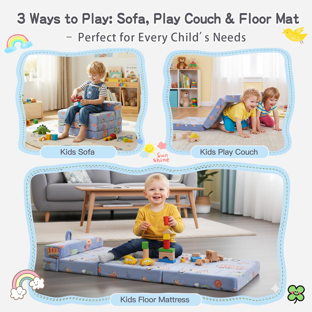 Tiita foldable floor mat pink creates inviting nap spots for little ones.