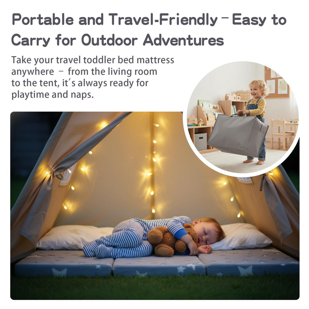 Tiita wall-lean option doubles as a reading surface for kids.