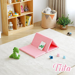 Tiita Kinder Mat portable bed highlights lightweight, durable design for on-the-go use.