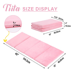 Tiita Nap Mat removable cover-washable demonstrates easy cleaning and hygiene for busy parents.