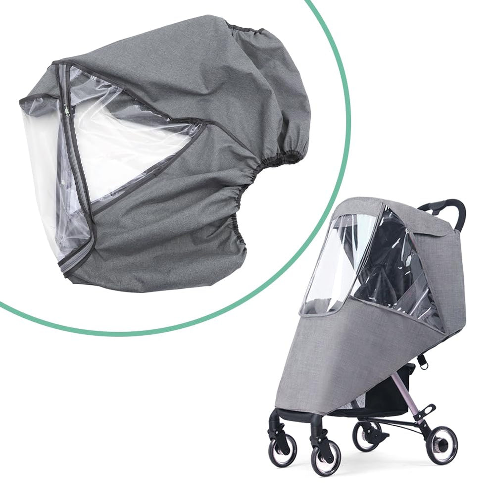 Tiiyee stroller rain cover universal fit for most single strollers