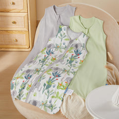 TILLYOU sleep sack with 2way zip for quick diaper changes