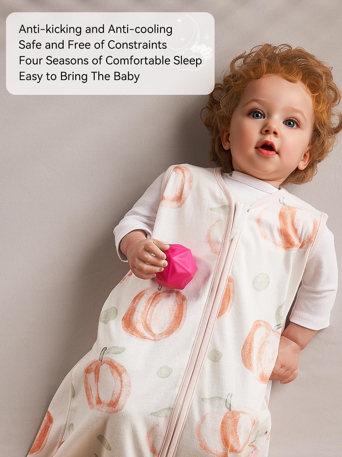 TILLYOU 3-pack pink peach sleep sacks illustrating value and consistent sleep comfort