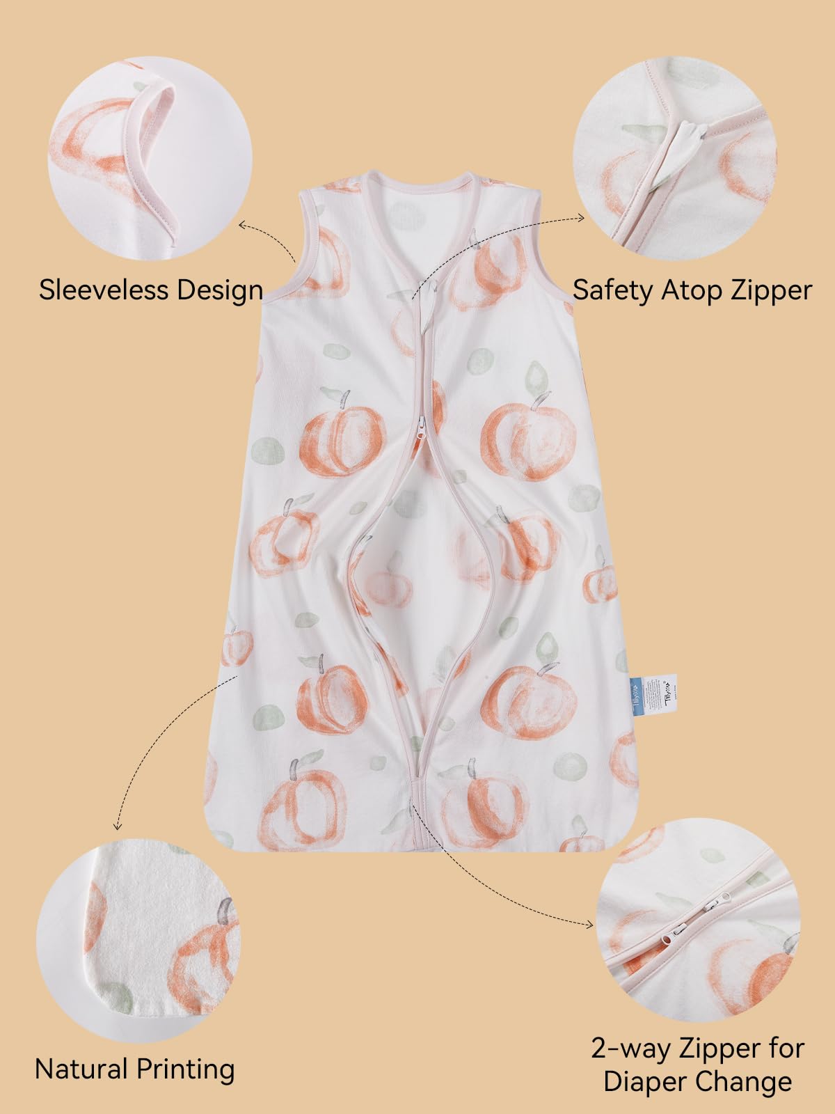 TILLYOU durable easy-care fabric image emphasizes machine washable and colorfast material