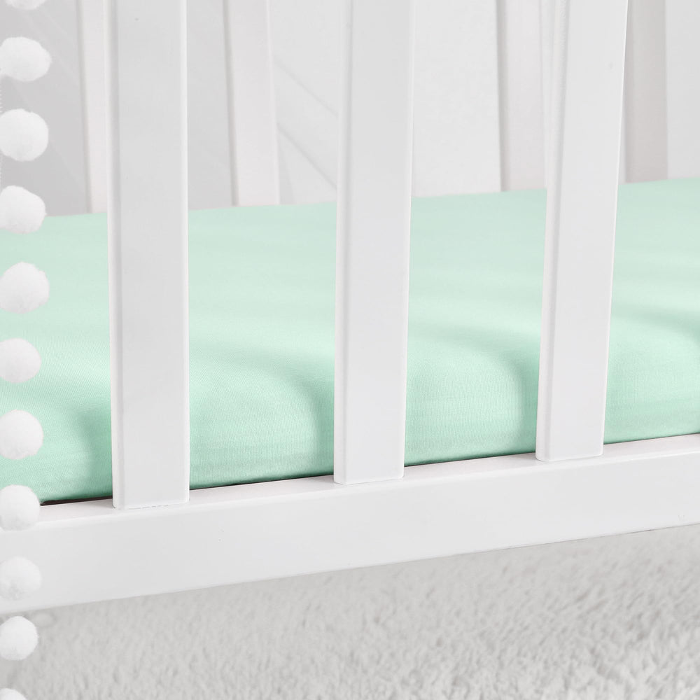 TILLYOU bassinet sheets fit oval, round, hourglass, and rectangular mattresses up to 2.5 inches.
