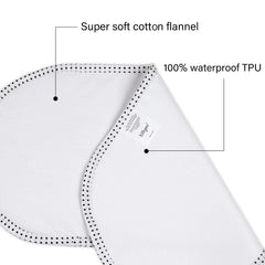 TILLYOU 27x13-inch diaper pad liner offers absorbent coverage for changes.