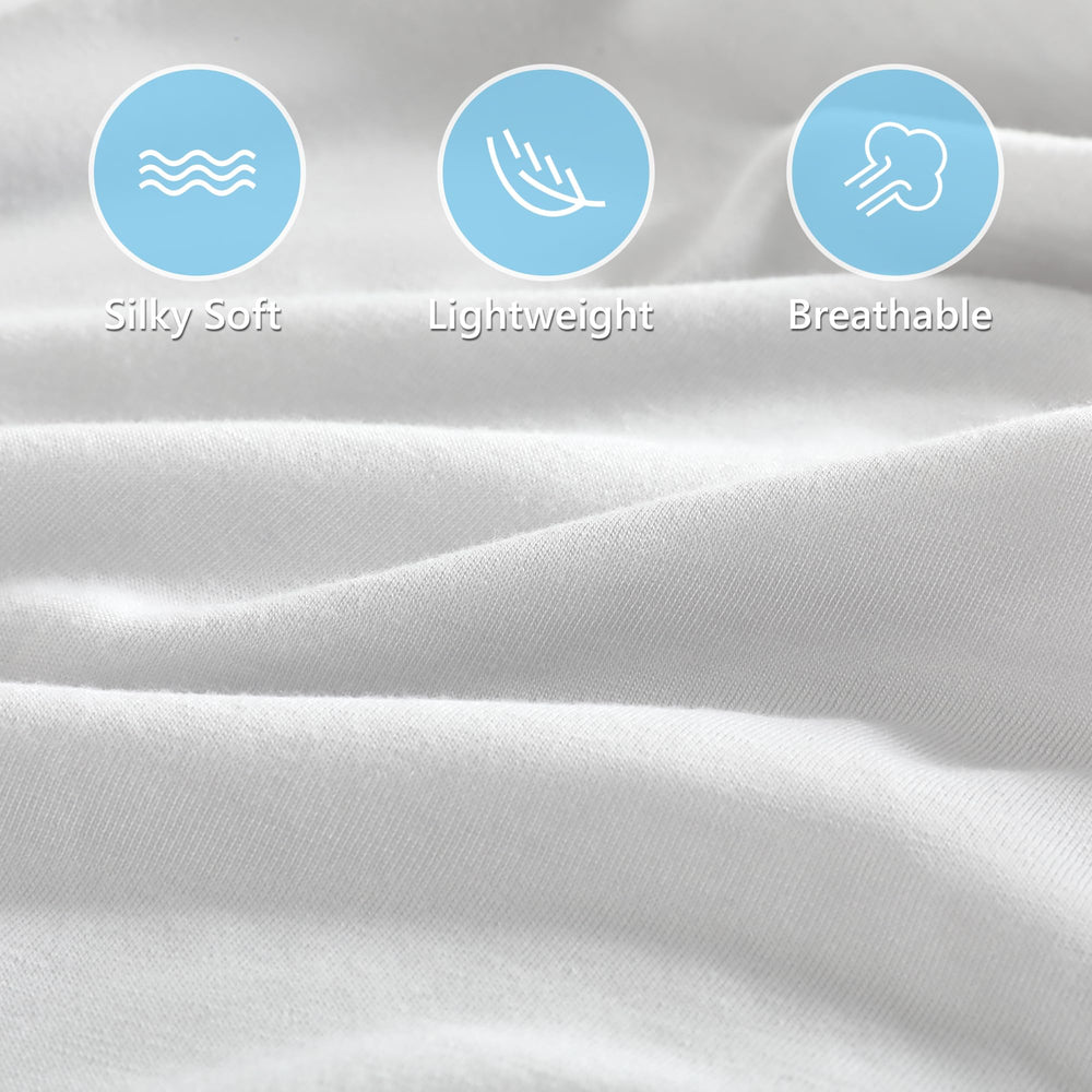 TILLYOU machine-washable bedding for fast cleanups in cold cycles